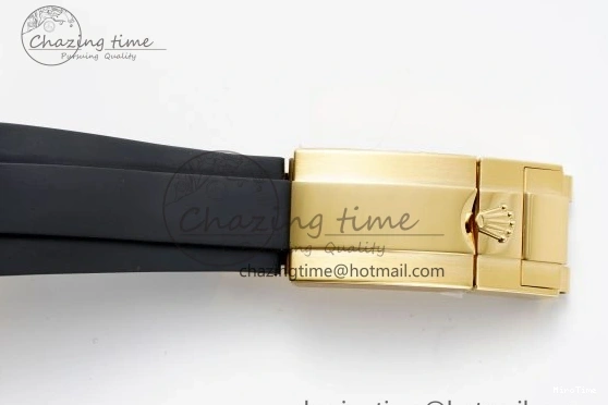 MiroTime 0429 Daytona 116518 BTF 1:1 Best Edition Paul Newman Black YG Dial on Oysterflex Rubber Strap SA4130 V Modern 2259